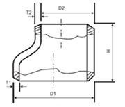 carbon steel eccentric reducer